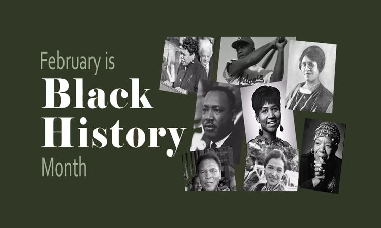 black-history-month image of a group of Black History Leaders